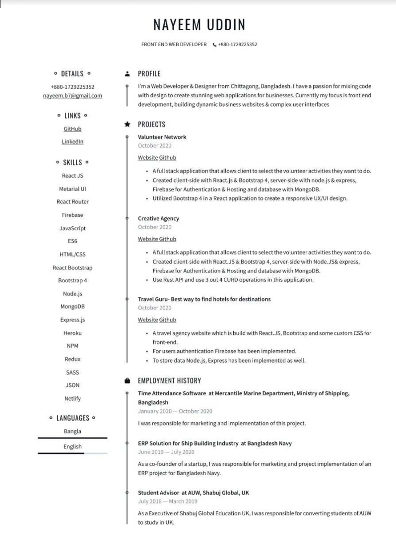 My Resume